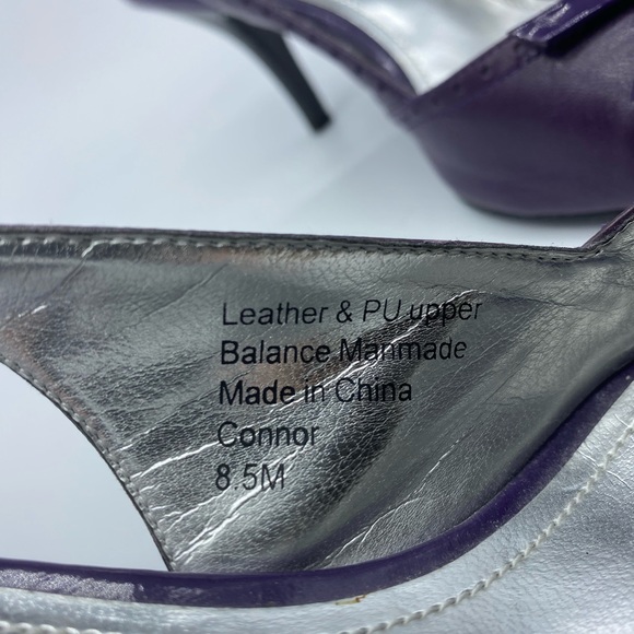 Alfani Purple Connor Heels - 8.5M - Excellent Cond - Picture 3 of 5